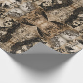 Papier Cadeau Femmes de Steampunk (Coin)