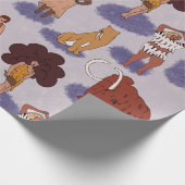 Papier Cadeau Femmes grottes de la diversité (Coin)