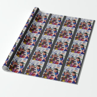 Papier Cadeau Femmes Notre classe est une famille