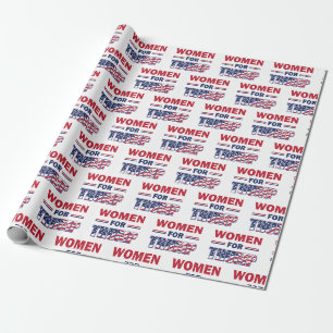 Papier Cadeau Femmes pour Trump - Trump 2020