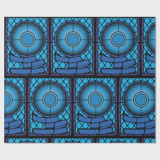 Papier Cadeau Fenêtre en verre tendu de l'église (Plat)