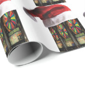 Papier Cadeau Fentes de Noël Las Vegas (Coin rond)