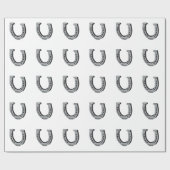 Papier Cadeau Fer à cheval (Plat)