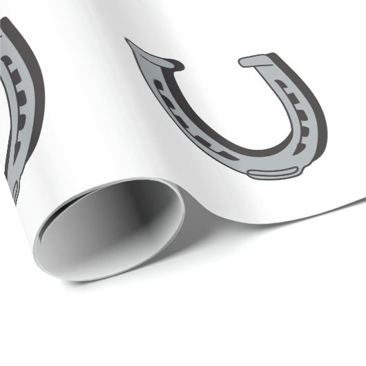 Papier Cadeau Fer à cheval (Coin rond)