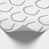 Papier Cadeau Fer à cheval chanceux (Coin)