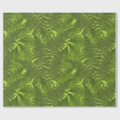 Papier Cadeau Ferme en vert (Plat)