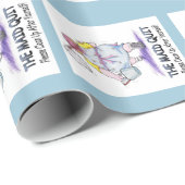 Papier Cadeau Fermer la servante (Coin rond)