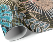 Papier Cadeau Fermes tropicales (Coin rond)