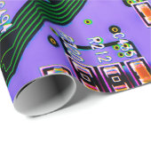 Papier Cadeau Fermeture de la carte de circuits électroniques. a (Coin rond)