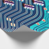 Papier Cadeau Fermeture de la carte de circuits électroniques. a (Coin)