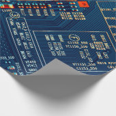Papier Cadeau Fermeture de la carte de circuits électroniques. é (Coin)