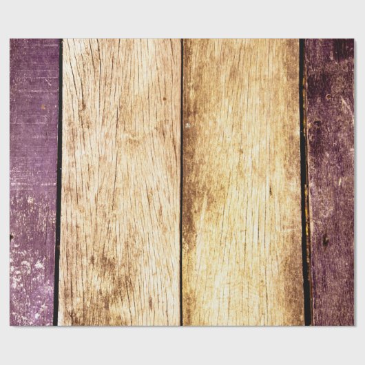 Papier Cadeau Fermeture de l'ancienne texture de bois fond abstr (Plat)