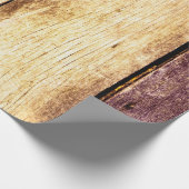Papier Cadeau Fermeture de l'ancienne texture de bois fond abstr (Coin)