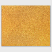 Papier Cadeau Fermeture de texture métallique mat doré. Métal br (Plat)