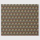 Papier Cadeau Fermier de Sloth (Plat)