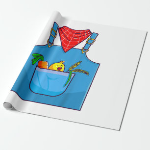 Papier Cadeau Fermier Simple Cute Farm