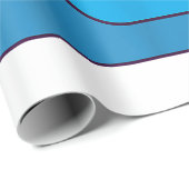 Papier Cadeau Fermier Simple Cute Farm (Coin rond)