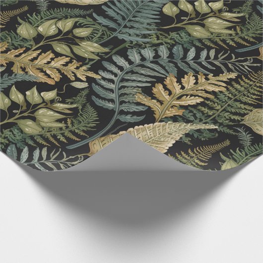 Papier Cadeau Fern Botanical (Coin)