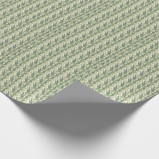 Papier Cadeau Fern Fronds (Coin)