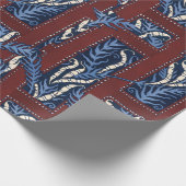 Papier Cadeau Fern motif oriental Samarkande Papier d'enveloppem (Coin)