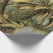 Papier Cadeau Ferns Palm Tree Antiquité Botanique Ferns Art (Coin)