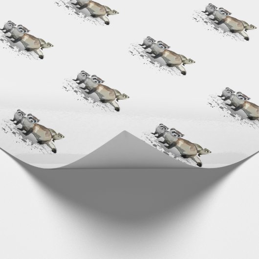 Papier Cadeau Ferrets (Coin)