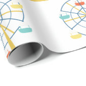 Papier Cadeau Ferris Wheel (Coin rond)