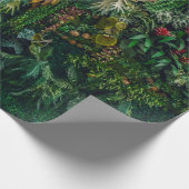 Papier Cadeau ferronnerie et plante décorent sur mur (Coin)