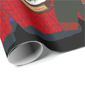 Papier Cadeau Festif Ajouter le logo de l'entreprise Douille de  (Coin rond)