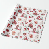 Papier Cadeau Festif Noël (Déroulé)