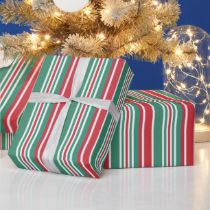 Papier Cadeau Festin brillant audacieux Noël traditionnel
