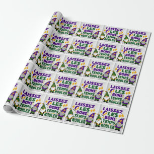 Papier Cadeau festival Laissez Les Bons Temps Gras