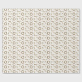 Papier Cadeau Festive de verdure avec rouleaux Whimsical (Plat)