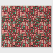 Papier Cadeau Festive Holiday Wonderland Wrapper Papier (Plat)