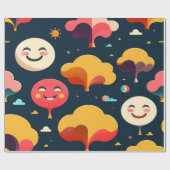 Papier Cadeau Festive Joy 🎁 Wrapping Paper Collection. (Plat)