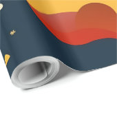 Papier Cadeau Festive Joy 🎁 Wrapping Paper Collection. (Coin rond)