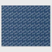 Papier Cadeau Festive Joyeux Noël (Plat)