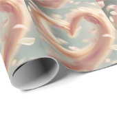 Papier Cadeau  Festive Matte Wrapping Paper for All Occasions (Coin rond)