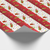 Papier Cadeau Festive Noël présente (Coin)