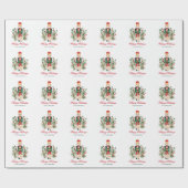 Papier Cadeau Festive Nutcracker Joyeux Noël (Plat)