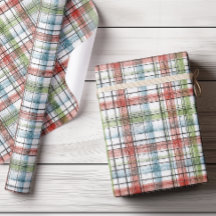 Festive Rustique Plaid hiver
