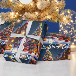 Papier Cadeau "Festive Sparkle"