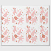 Papier Cadeau Festive Wrapping: Elevate Your Gifts with Our Chri (Plat)
