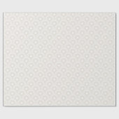 Papier Cadeau Festons beiges neutres de Japonais (Plat)