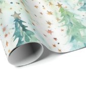 Papier Cadeau Fête Abstraite (Coin rond)