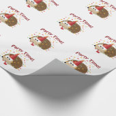 Papier Cadeau Fête ! Confetti Hedgehog (Coin)