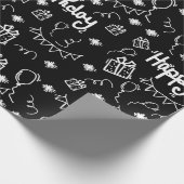 Papier Cadeau fête d'anniversaire (Coin)