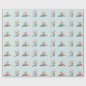 PAPIER CADEAU FÊTE D'ANNIVERSAIRE (Plat)