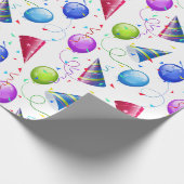 Papier Cadeau Fête d'anniversaire (Coin)