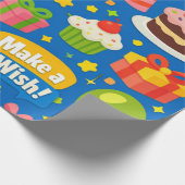 Papier Cadeau Fête d'anniversaire (Coin)